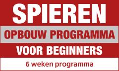 Spieropbouw programma voor beginners