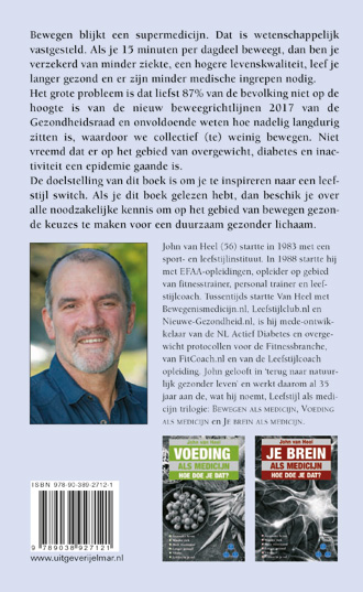 Bewegen als medicijn, hoe doe je dat? – Achterkant